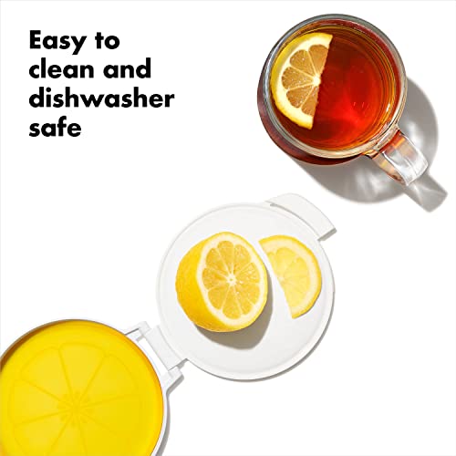 OXO Good Grips Cut & Keep Reusable Silicone Citrus Saver Set - Lemon and Lime