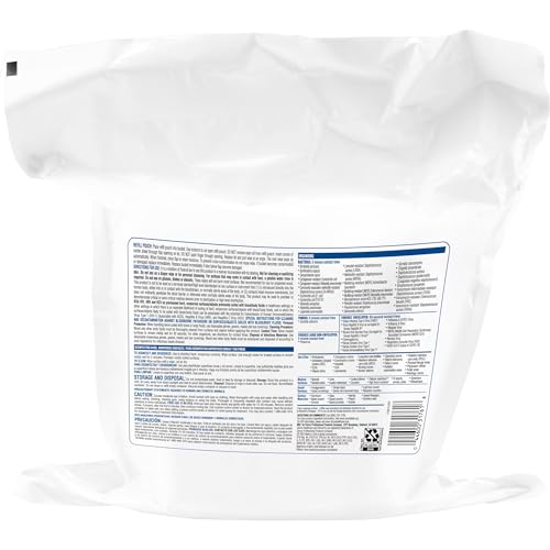 Clorox Healthcare VersaSure Cleaner Disinfectant Wipes, 110 Count Refill, 2 Refills/Case