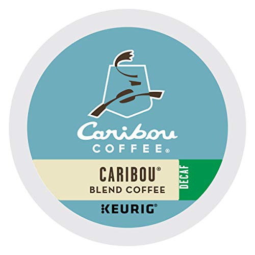 Caribou Coffee, Caribou Blend Decaf, K-Cup Portion Pack for Keurig K-Cup Brewers 24 Count (Pack of 2)