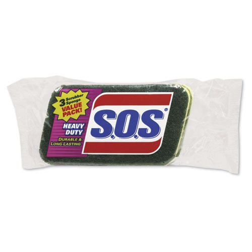 S.O.S 91029 Heavy Duty Scrubber Sponge
