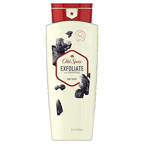 Old Spice Body Wash for Men Exfoliate With Charcoal Scent Inspired By Nature 16 Oz