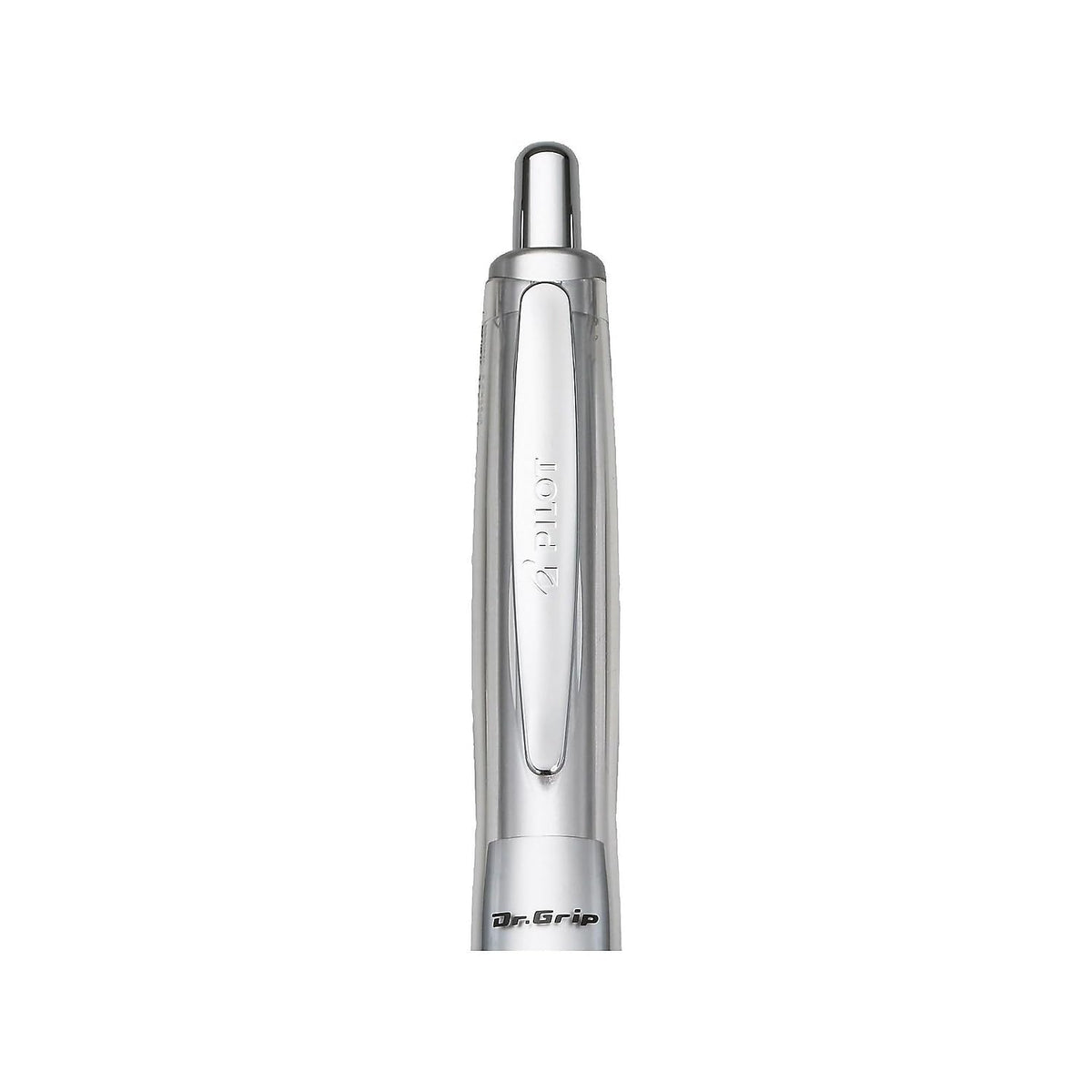 PILOT Dr. Grip Center of Gravity Refillable & Retractable Ballpoint Pen, Medium Point, Charcoal Grip, Black Ink, Single Pen (36180)