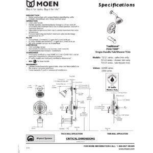 Moen T2121SRN, Brushed Nickel