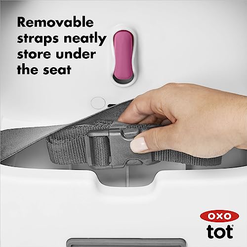 OXO Tot Nest Booster Seat with Removable Cushion, Pink