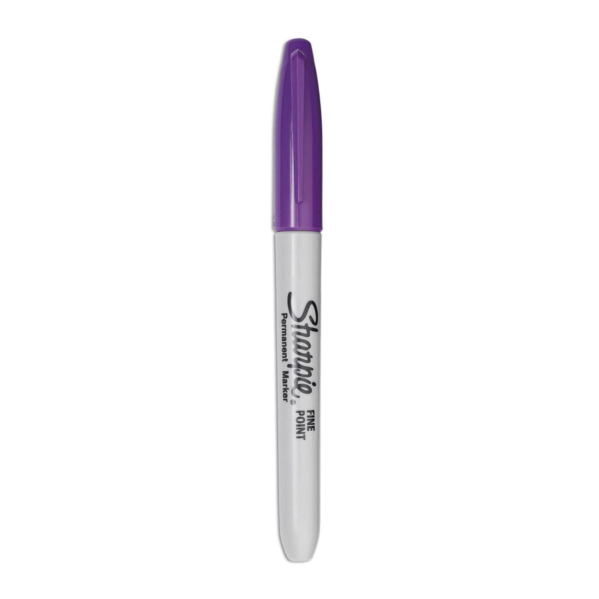 Sharpie 30008 Fine Point Permanent Marker Purple Dozen