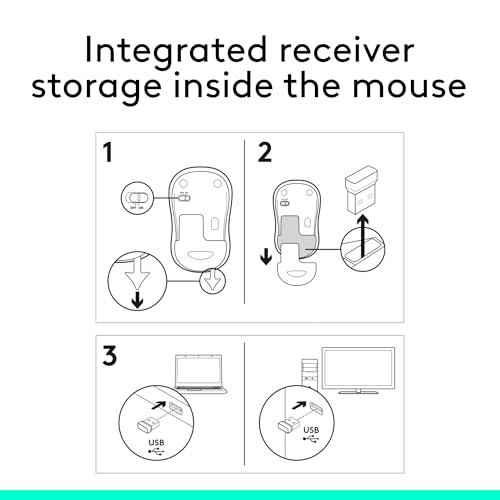Logitech Silent Bluetooth Mouse, Wireless, Compact, Portable, Smooth Tracking
