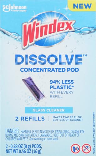 WINDEX DISSOLVE PODS2PK REFILL 2X0.28FLOZ