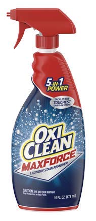 OxiClean Max Force Laundry Stain Remover Spray 16 Ounce - 2 pack
