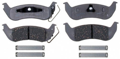 ACDelco Silver 14D1040ACH Ceramic Rear Disc Brake Pad Set