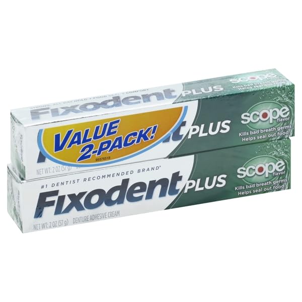 Fixodent scope 2 oz Cream Twin product image 1