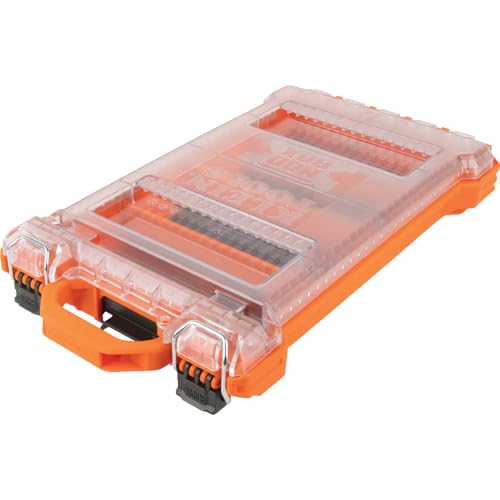 Klein Tools 54812MB MODBox Compact Storage Box, Parts Organizer, Toolbox Connects to MODBox Modular System, Backpack, Tote and Tool Bag