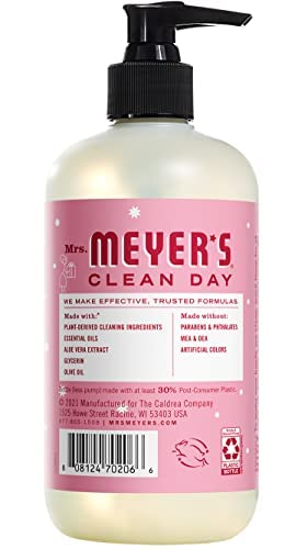 Mrs. MEYER'S Kitchen Set, Dish Soap, Hand Soap, and Multi-Surface Cleaner, 3 CT (Peppermint)