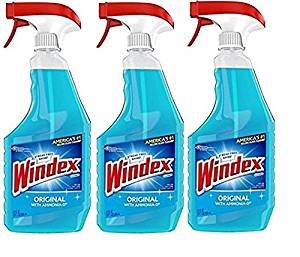 Windex Streak-Free Shine Original With Ammonia-D 23 Oz. Pack Of 3.