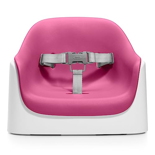 OXO Tot Nest Booster Seat with Removable Cushion, Pink