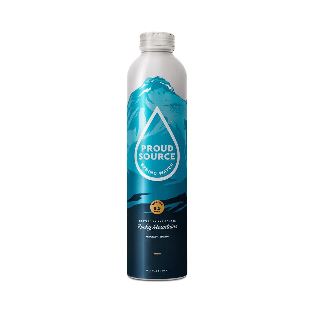 PROUD SOURCE WATER Alkaline Spring Water, 25.3 FZ