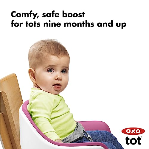 OXO Tot Nest Booster Seat with Removable Cushion, Pink