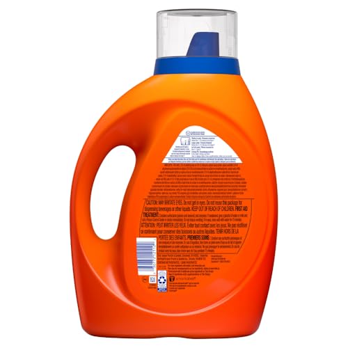Tide Liquid Laundry Detergent, Clean Breeze Scent, 80 fl oz, 64 Loads, Boosted Clean Even in Cold Water with Concentrated Washing Soap