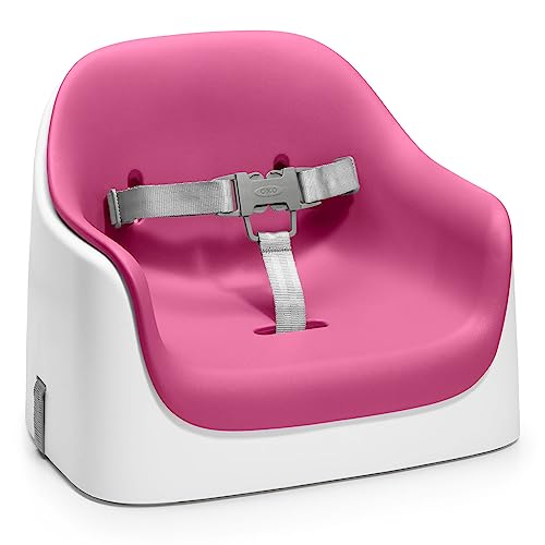 OXO Tot Nest Booster Seat with Removable Cushion, Pink