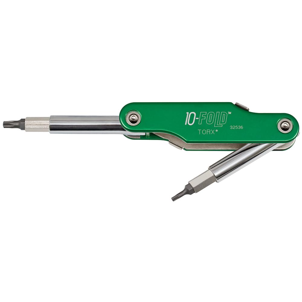 Klein Tools 32536 10-Fold Screwdriver / Nut Driver, TORX