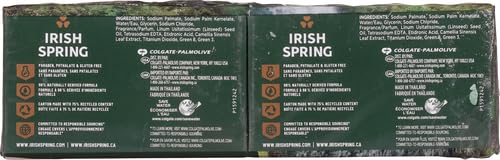 Irish Spring Original Deodorant Bar Soap, 12 Count
