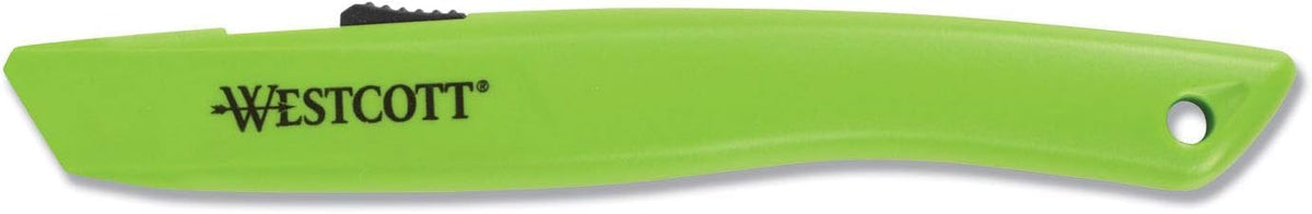 Westcott 17519 Full-Size Ceramic Blade Box Cutter, Retractable Utility Knife