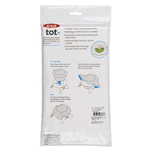 OXO Tot 2-in-1 Go Potty Refill Bags - 10 Pack
