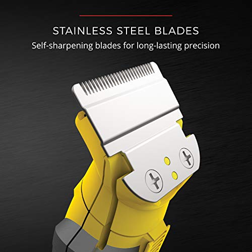 RemingtonÂ® Virtually Indestructible All-in-One Grooming Kit, Yellow, PG6856