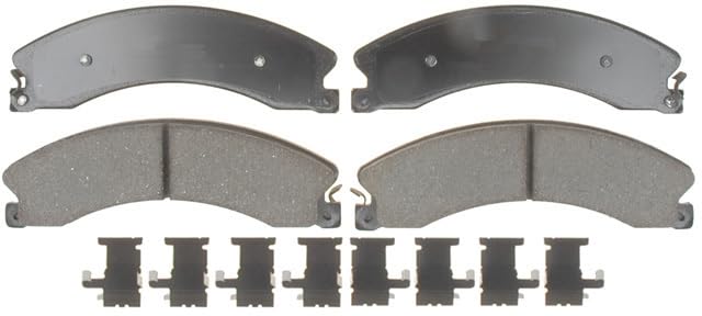 ACDelco Silver 14D1411CH Ceramic Front Disc Brake Pad Set