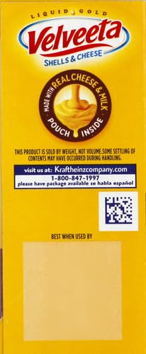 Velveeta Shells and Cheese with Bacon Meal (10.3 oz Box)