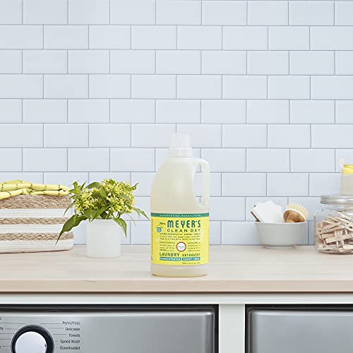 Mrs. Meyer's Liquid Laundry Detergent, Biodegradable Formula Infused with Essential Oils, Honeysuckle, 64 oz (64 Loads)