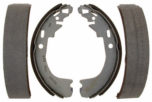 ACDelco Silver 14904B Bonded Rear Drum Brake Shoe Set