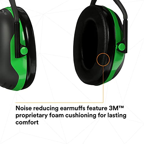 3M Standard Over The Head, Green, One Size Fits Most