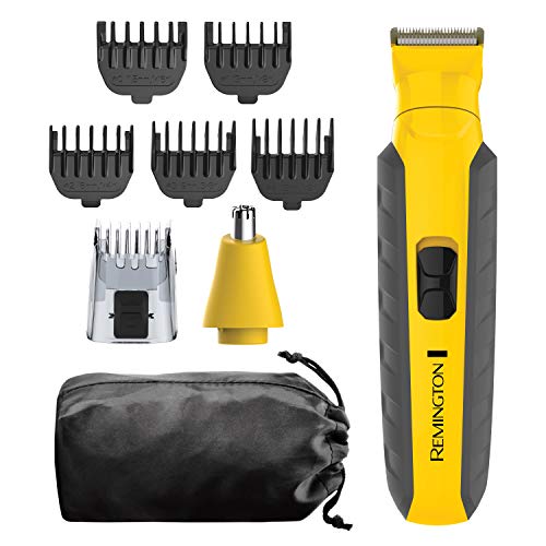 RemingtonÂ® Virtually Indestructible All-in-One Grooming Kit, Yellow, PG6856