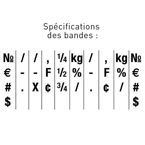 Trodat Numberer Stamp Professional 55510 – 10 Digits, Self Inking, 3/16" (5 mm) Characters, Black Ink