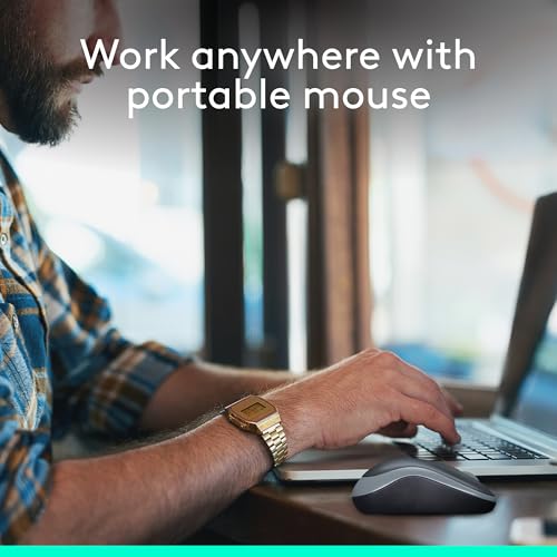 Logitech Silent Bluetooth Mouse, Wireless, Compact, Portable, Smooth Tracking