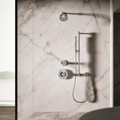 Kohler 21335-TT Shift®+ Round two-function handshower, 2.5 gpm, Vibrant Titanium
