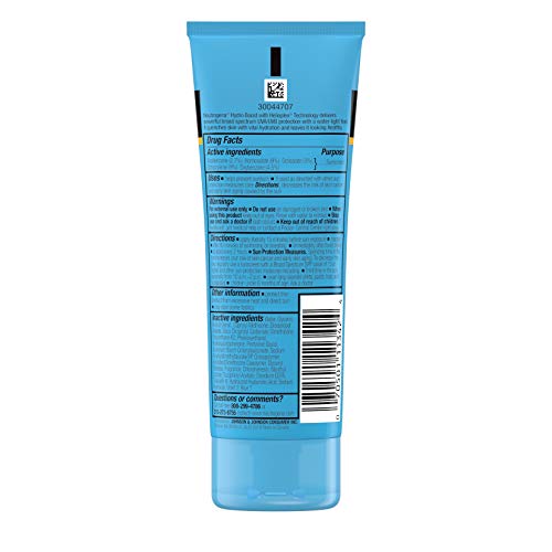 Neutrogena Hydro Boost Water Gel Moisturizing Sunscreen Lotion, Broad Spectrum Sunblock SPF 50, Water Resistant Travel Size Sunscreen For Sensitive Skin, 3 FL OZ (3-Pack)
