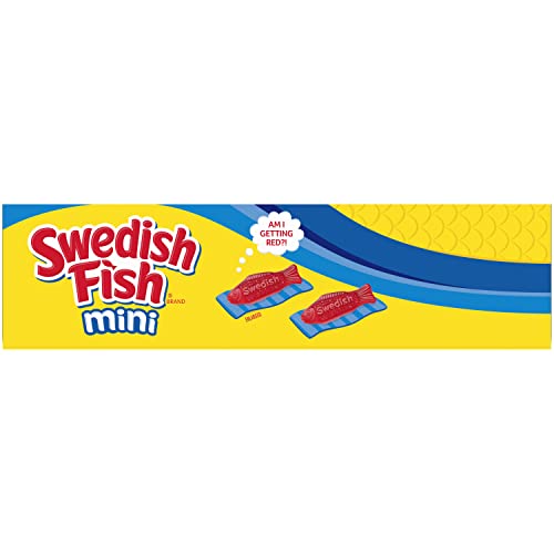 SWEDISH FISH Mini Soft & Chewy Candy, Easter Candy, 24 - 2 oz Bags
