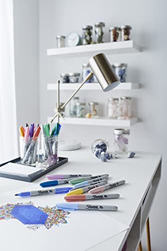 Sharpie Fine Point Permanent Marker 80's Glam , Pack of 24