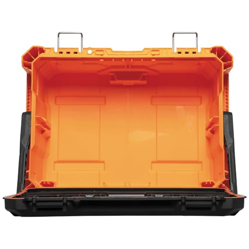 Klein Tools 54803MB MODbox Medium Deep Tool Box, Heavy Duty Organizer with Removable Tray, Water and Debris Resistant, Stackable Module