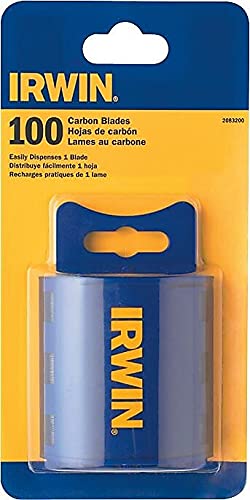 IRWIN 2083200 Utility Knife Carbon 100 Pack