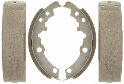 ACDelco Silver 14553B Bonded Rear Drum Brake Shoe Set