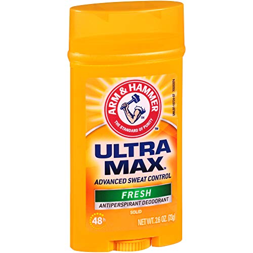 ARM & HAMMER ULTRA MAX Deodorant- Fresh- Solid Wide Stick - 2.6oz
