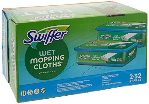 SWIFFER Wet Moppiong Cloth Scented Box Trap Lock