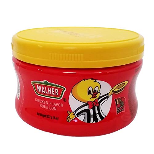 MALHER Consome de Pollo 227 gr. | Chicken Bouillon 8 oz. - 2 PACK