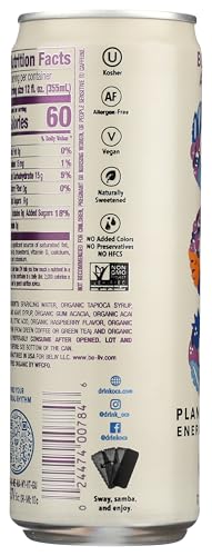 Oca Organic Berry Acai Energy Drink, 12 Fz