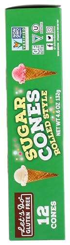Let's Do…Gluten Free Sugar Cones Rolled Style