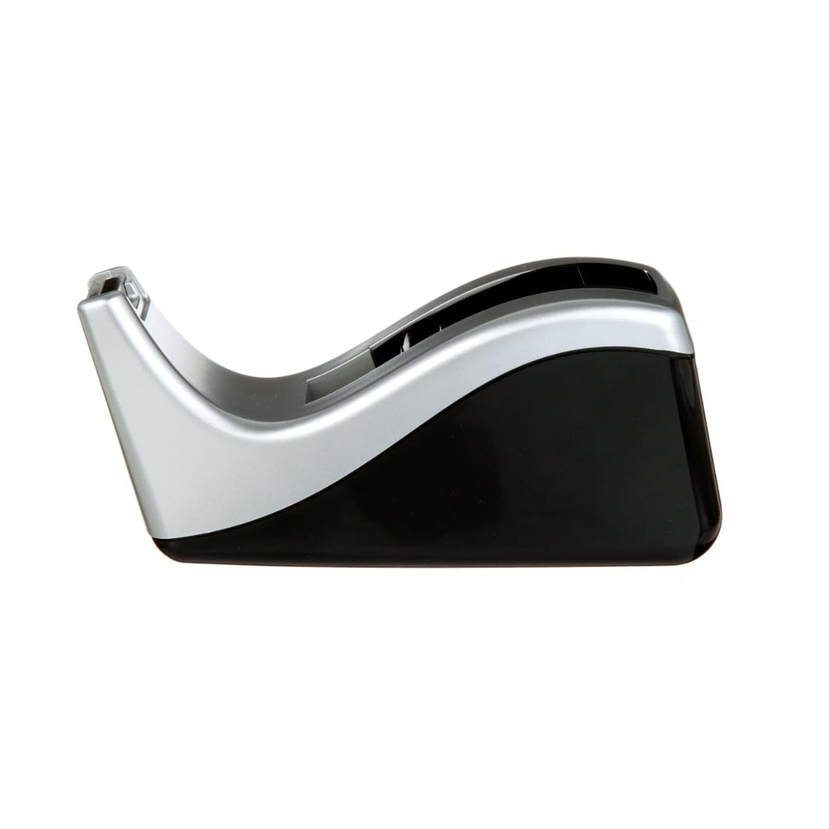 Scotch Desktop Tape Dispenser, Silvertech Two-Tone (C60-ST)