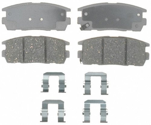 ACDelco 14D1275CH Advantage Ceramic Rear Disc Brake Pad Set with Hardware