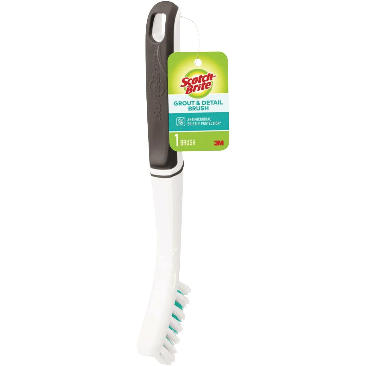 Scotch-Brite Grout Brush Gray/White